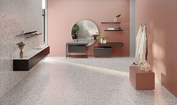 60x60 TERRAZZO VENEZIANO BIANCO